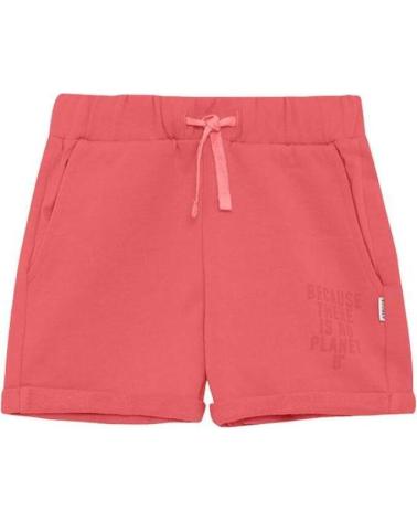 ECOALF PANTALON CORTO EN COLOR ROJO