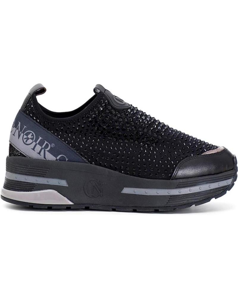 CAFENOIR CAFE NOIR - C1DB9050 - SNEAKERS SLIP-ON - MUJER N019 ALL BLACK
