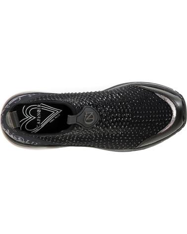 CAFENOIR CAFE NOIR - C1DB9050 - SNEAKERS SLIP-ON - MUJER N019 ALL BLACK