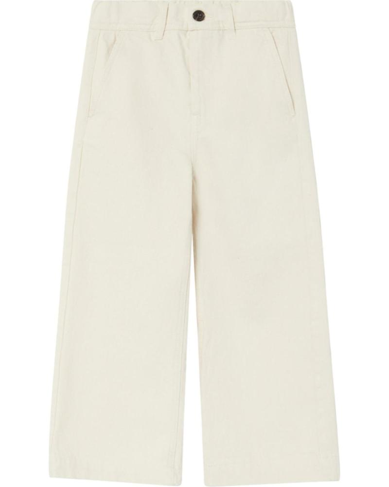 Accueil-ECOALF-PANTALON ECOALF GAPAMARGA BEIGE POUR FILLE-BEIGE