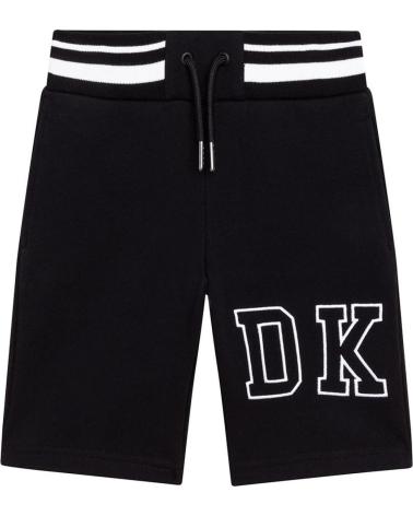 DKNY - D2475309B - PANTALON CORTO - NINO NEGRO