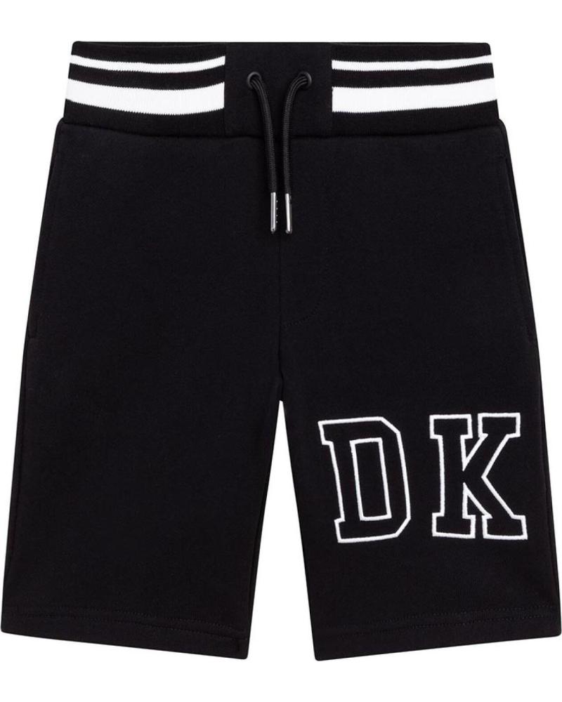 DKNY - D2475309B - PANTALON CORTO - NINO NEGRO