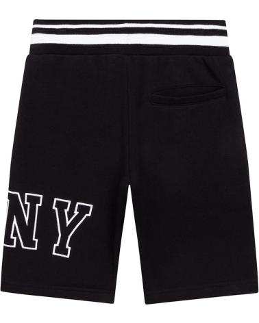 DKNY - D2475309B - PANTALON CORTO - NINO NEGRO