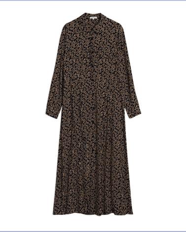 YERSE - 36812100 - VESTIDO LARGO FLUIDO - MUJER VERDE