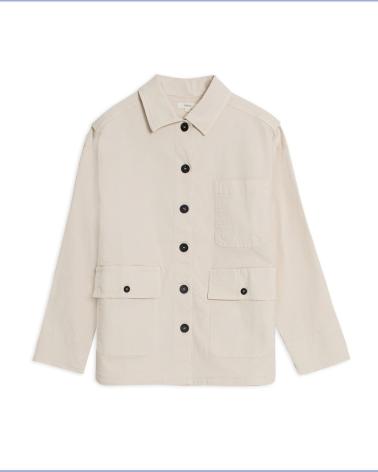 YERSE - 36800002 - CHAQUETA CON BOLSILLOS DELANTEROS - MUJER GRIS