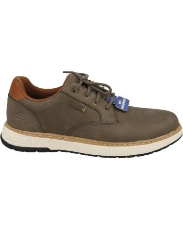 SKECHERS SNEAKERS HOMBRE GARLAN-PRYOR KAKI VERDE