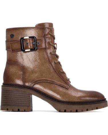 BOTTES DE COMBAT XTI 144275 BEIGE AVEC LACETS ET BOUCLE BEIGE