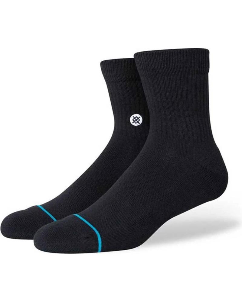 STANCE CALCETINES ICON QUARTER SOCK BLACK NEG MULTICOLOR