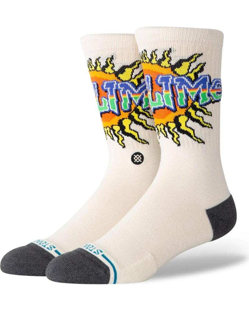 STANCE CALCETINES SUBLIME CREW BLANCO OFF WHI MULTICOLOR