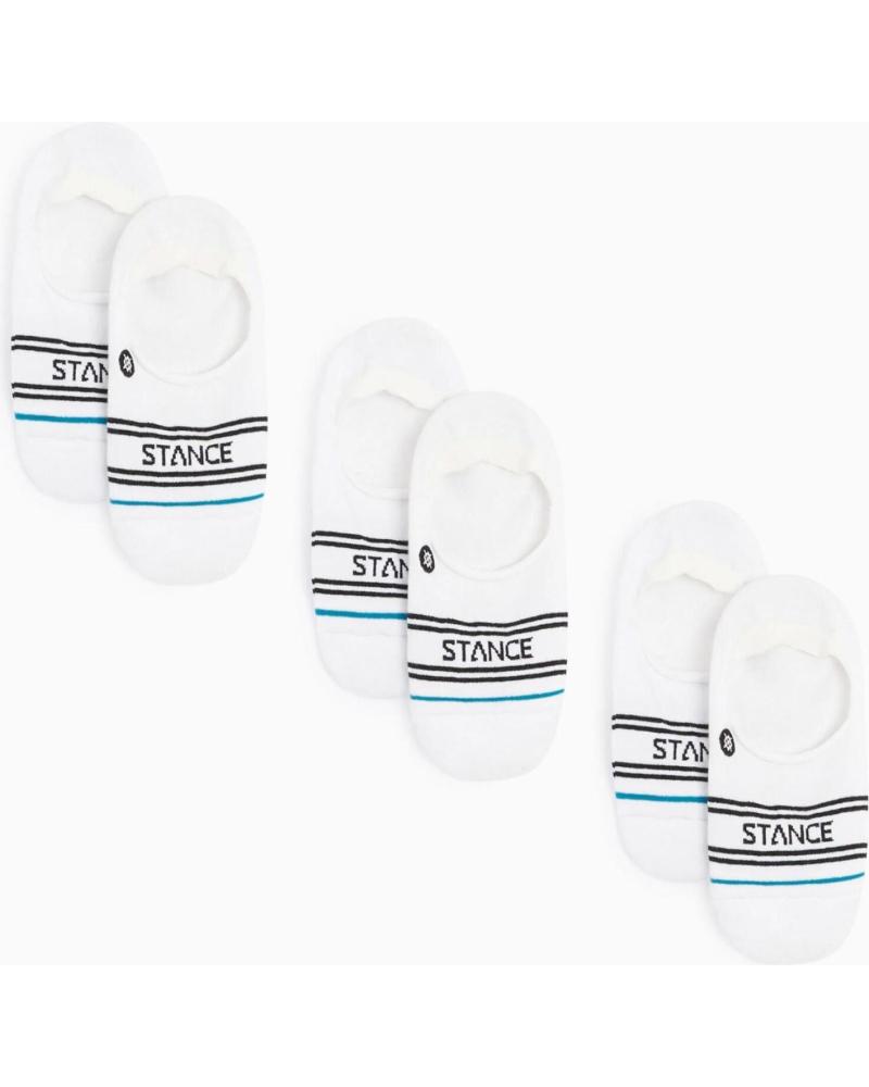 Startseite-STANCE-CALCETINES-BASIC-NO-SHOW-3-PACK-BLANCO-MULTICOLOR