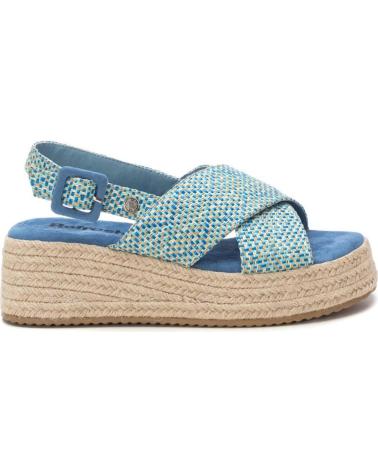 Accueil-REFRESH-SANDALE REFRESH 172666 AVEC PLATEFORME EN ESPADRILLE BLEU JEAN-JEANS