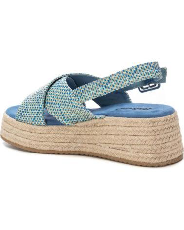 Accueil-REFRESH-SANDALE REFRESH 172666 AVEC PLATEFORME EN ESPADRILLE BLEU JEAN-JEANS