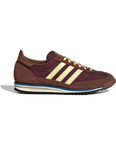 ADIDAS SL 72 OG WOMAN IE3425 MAROON - ALMOST YELLOW - PRELOVED BROW BROWN