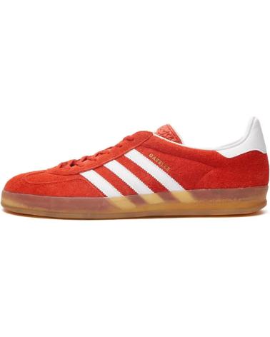 ADIDAS GAZELLE INDOOR WOMAN HQ8718 BOLD - CLOUD WHITE - GUM ORANGE