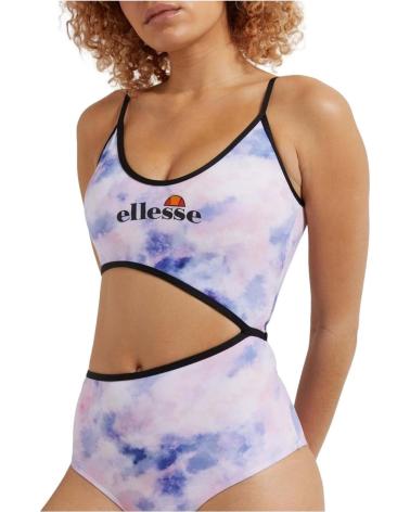 ELLESSE MONOKINI FEMME TIE-DYE MULTICOLORE AVEC COUPE LATÉRALE MULTICOLOR