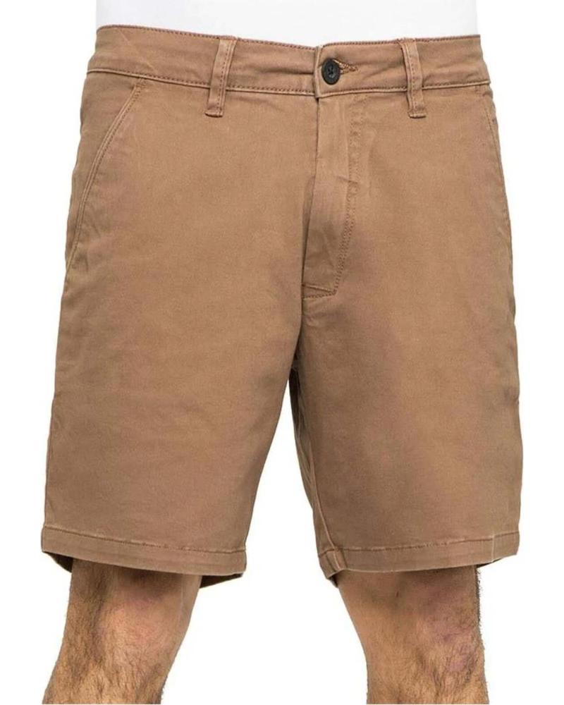 REELL PANTALONES CORTOS EN COLOR PARA HOMBRE MARRON