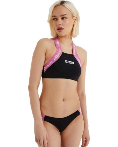 ENSEMBLE BIKINI ELLESSE NOIR ET ROSE POUR FEMME NEGRO