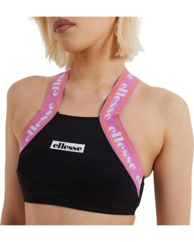 ENSEMBLE BIKINI ELLESSE NOIR ET ROSE POUR FEMME NEGRO