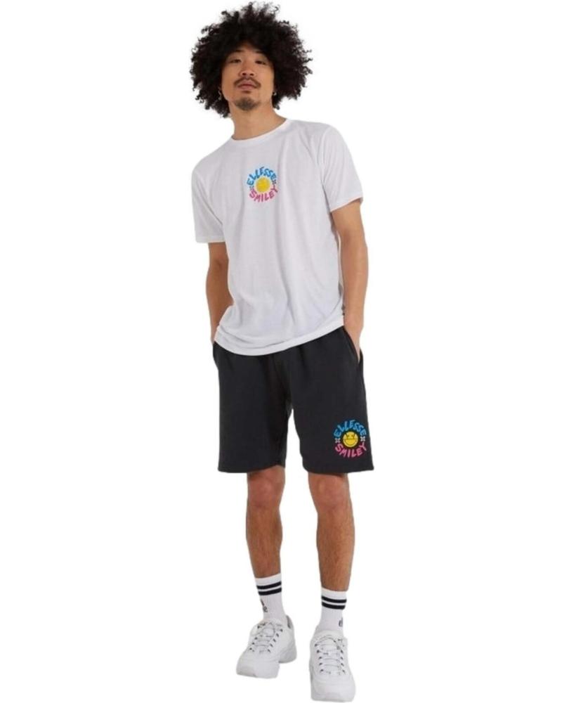 ELLESSE PANTALONES CORTOS EN COLOR PARA HOMBRE NEGRO
