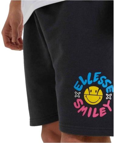 ELLESSE PANTALONES CORTOS EN COLOR PARA HOMBRE NEGRO