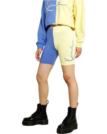 KARL KANI PANTALONES CORTOS EN COLOR PARA MUJER AZUL