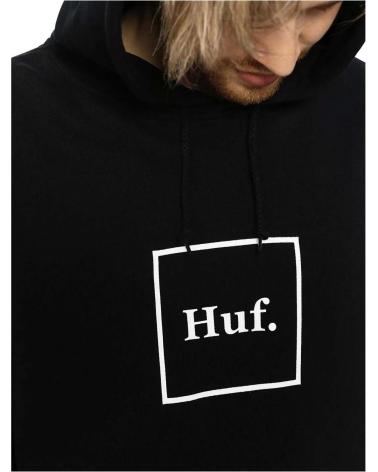 SWEAT À CAPUCHE HUF ESSENTIALS BOX LOGO NOIR NEGRO