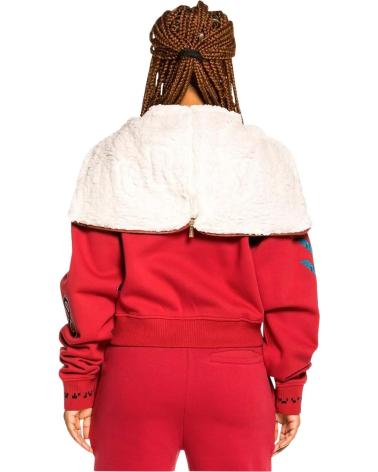 GRIMEY SUDADERAS EN COLOR PARA MUJER ROJO