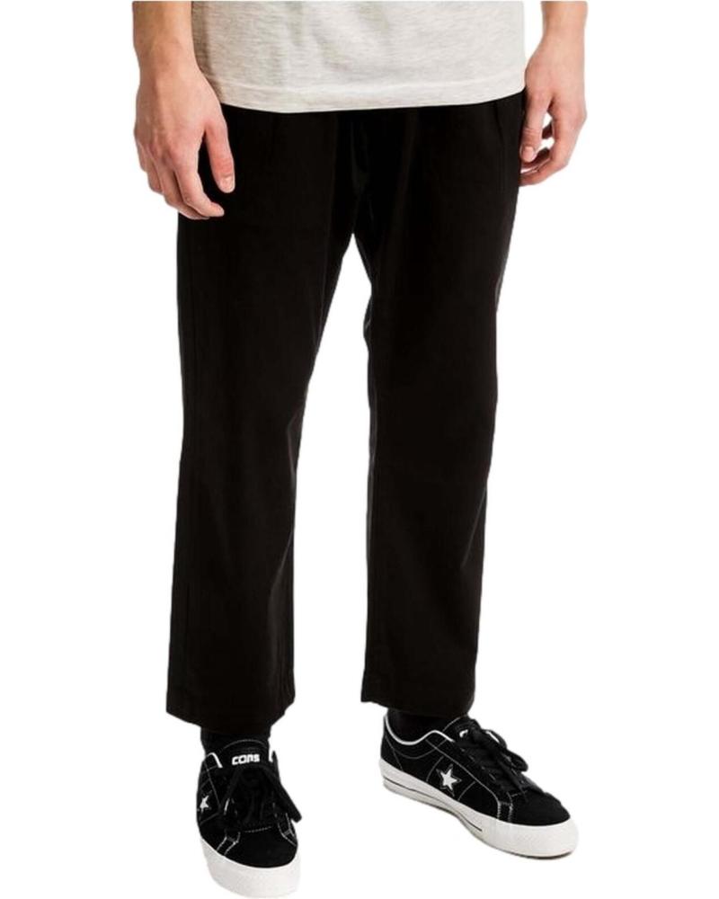 REELL BLACK LONG TROUSERS FOR MEN AZUL
