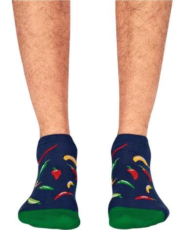 Início-JIMMY-LION-CALCETINES-EN-COLOR-PARA-HOMBRE-AZUL