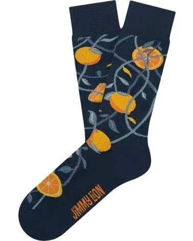 JIMMY LION CALCETINES EN COLOR PARA HOMBRE AZUL