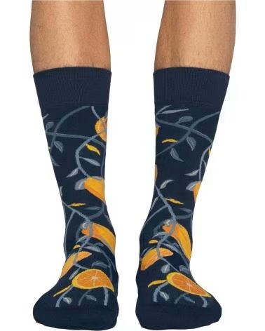 JIMMY LION CALCETINES EN COLOR PARA HOMBRE AZUL