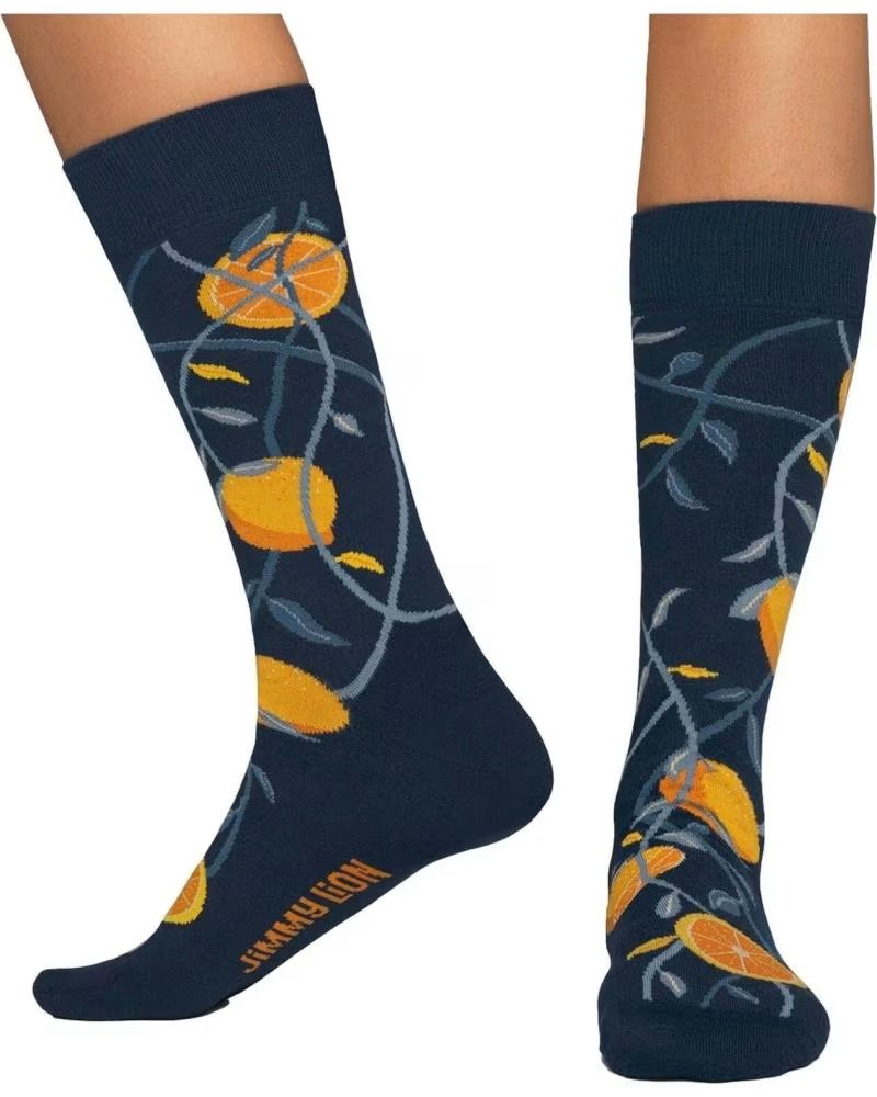JIMMY LION CALCETINES EN COLOR PARA HOMBRE AZUL