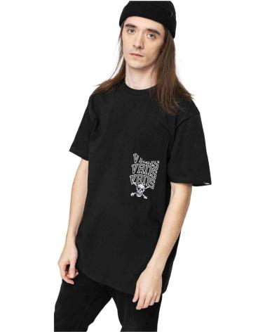VANS OFF THE WALL CAMISETAS Y POLOS VANS EN COLOR PARA HOMBRE NEGRO