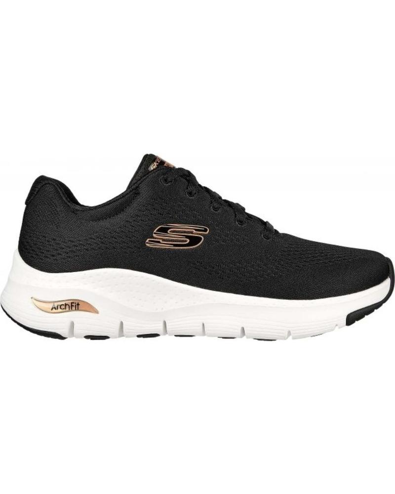 SKECHERS ZAPATOS Y ZAPATILLAS EN COLOR PARA MUJER NEGRO