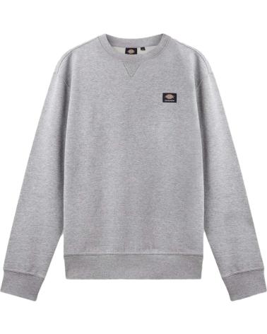 DICKIES GREY CREWNECK SWEATSHIRT GRIS