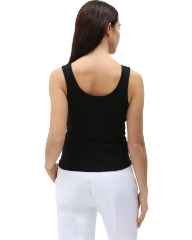 Women's-sleeveless-running-tops-DICKIES-CAMISETAS-Y-POLOS-EN-COLOR-PARA-MUJER-NEGRO