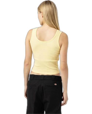 Women's-sleeveless-running-tops-DICKIES-CAMISETAS-Y-POLOS-EN-COLOR-PARA-MUJER-AMARILLO