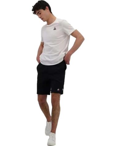 LE COQ SPORTIF PANTALONES CORTOS EN COLOR PARA HOMBRE NEGRO