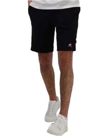 LE COQ SPORTIF PANTALONES CORTOS EN COLOR PARA HOMBRE NEGRO