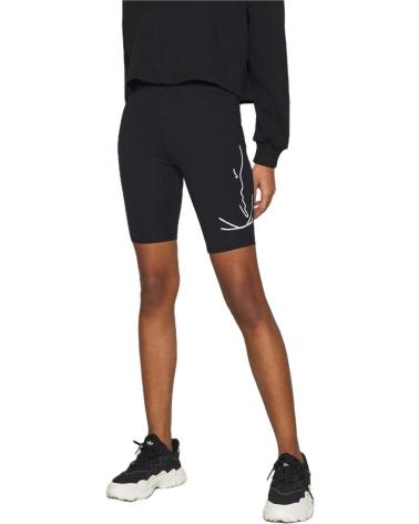 Home-KARL-KANI-LEGGINGS-EN-COLOR-PARA-MUJER-NEGRO