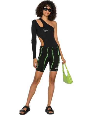 Inizio-KARL-KANI-LEGGINGS-EN-COLOR-PARA-MUJER-NEGRO