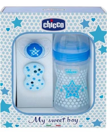 CHICCO PARA COMER EN COLOR PARA MUNDO BEBE AZUL