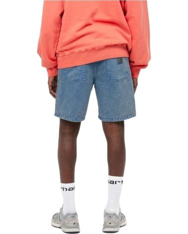 PANTALONCINI JEANS CARHARTT WIP BLU DA UOMO AZUL