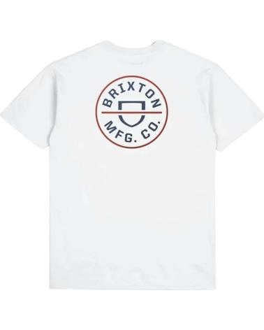 BRIXTON CAMISETAS Y POLOS EN COLOR PARA HOMBRE BLANCO