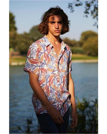 TIWEL CAMISAS EN COLOR PARA HOMBRE BLANCO