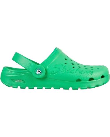 SKECHERS CHANCLAS EN COLOR PARA MUJER VERDE