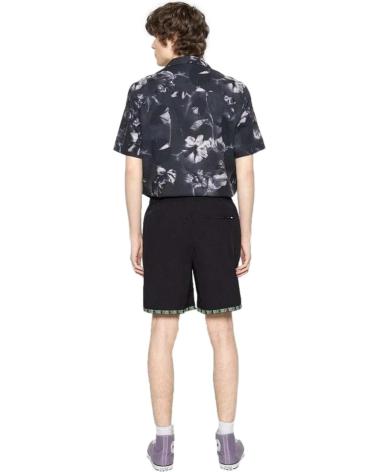 Home-HUF-PANTALONES-CORTOS-EN-COLOR-PARA-HOMBRE-NEGRO