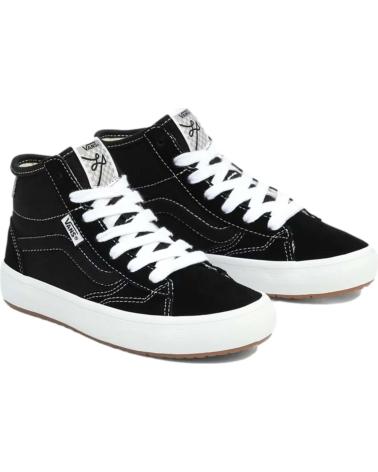 Início-VANS-OFF-THE-WALL-BOTAS-VANS-EN-COLOR-PARA-NINOS-NEGRO