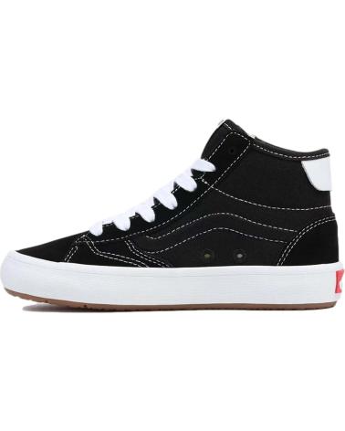Início-VANS-OFF-THE-WALL-BOTAS-VANS-EN-COLOR-PARA-NINOS-NEGRO