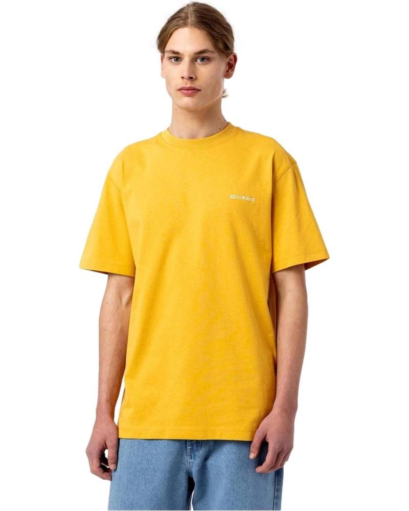 Home-DICKIES-CAMISETAS-Y-POLOS-EN-COLOR-PARA-HOMBRE-DORADO
